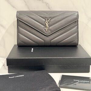 YSL Envelope Long Wallet